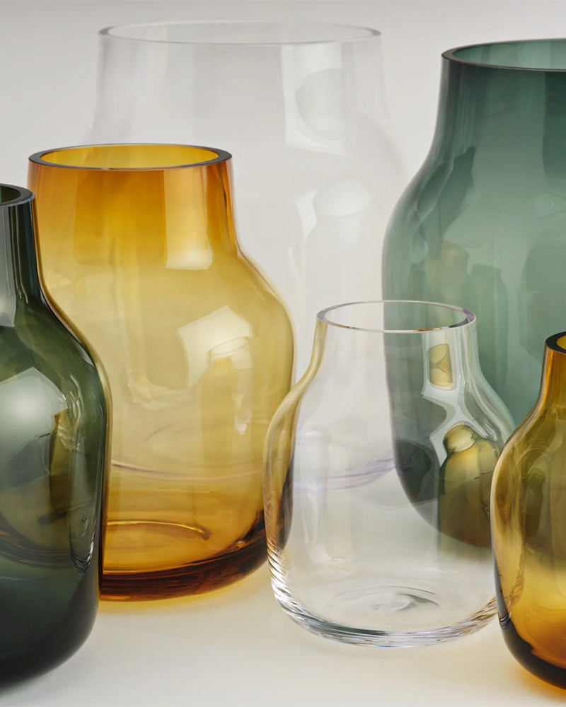 Silent - Blomstervase - Oransje - Liten